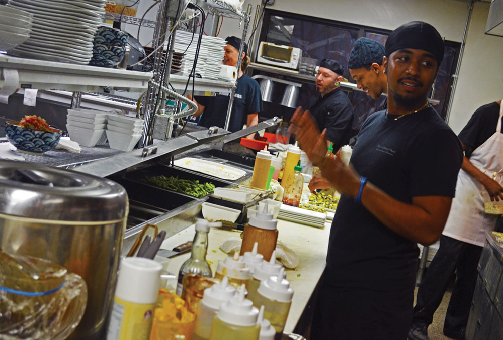 people - chef in restaurant